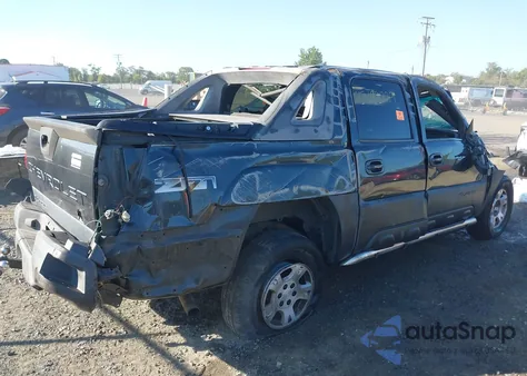 2003 Chevrolet Avalanche 1500 from USA, damaged, VIN 3GNEK13T83G199804